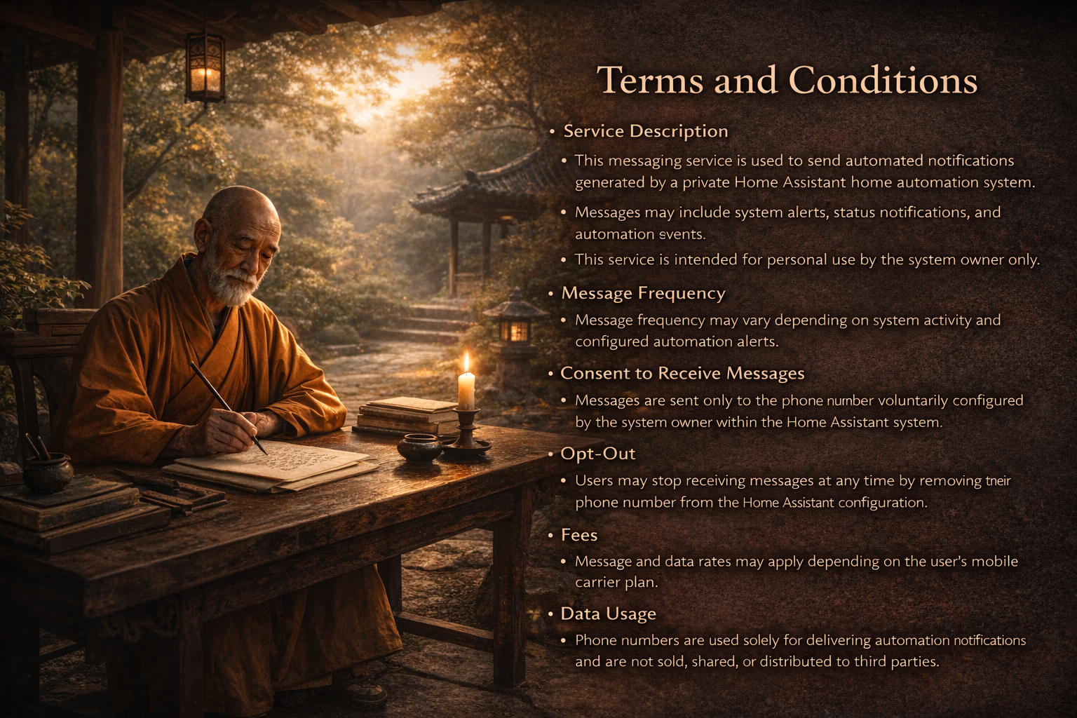 Terms and Conditions